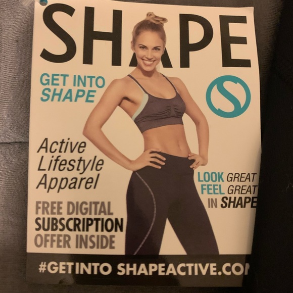 NWT Shape Active Tru S Seam Spandex Legging Pants - Picture 2 of 10